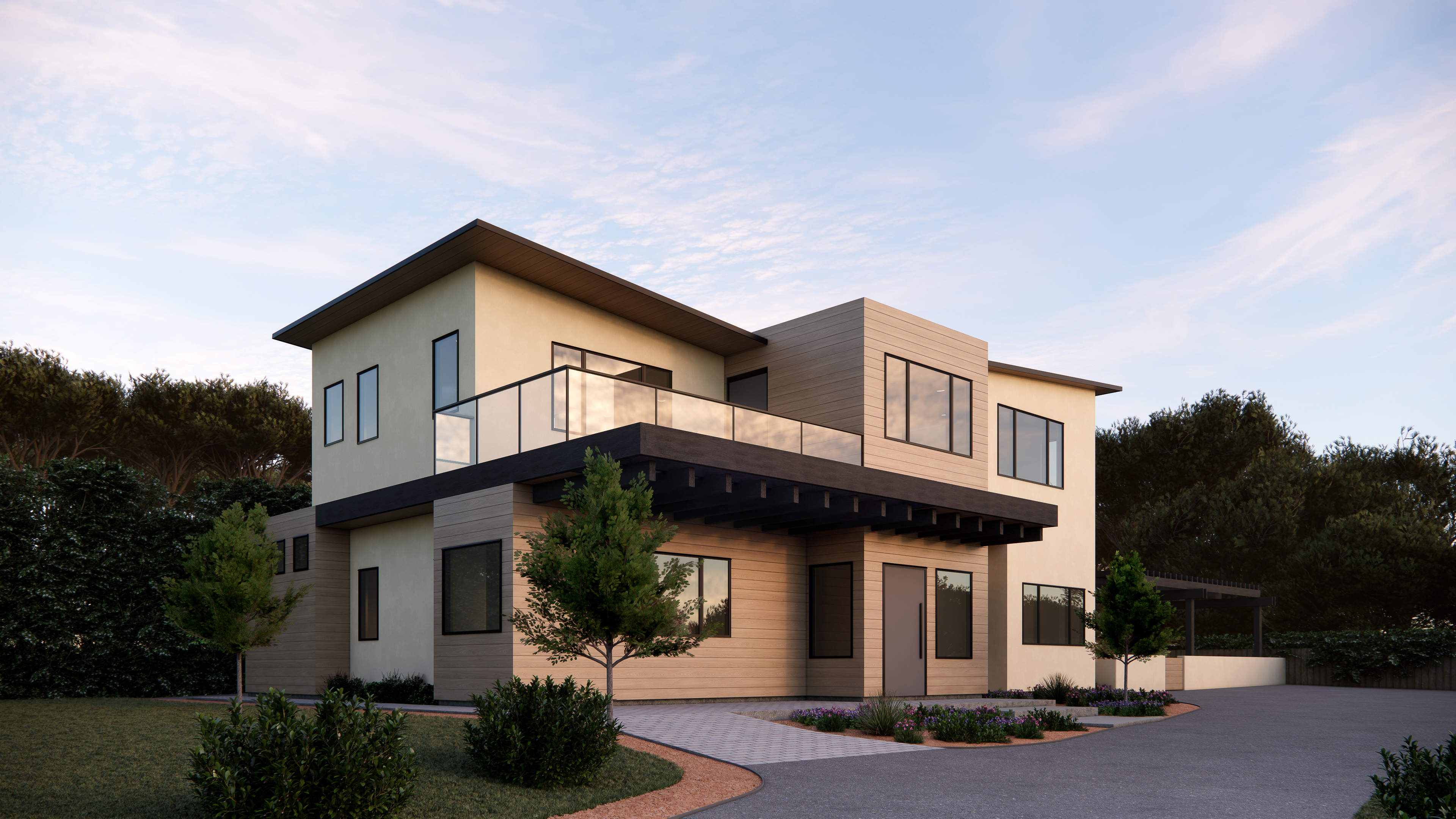 Architectural rendering sample
